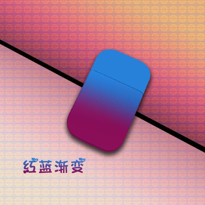 高颜值粉色火焰充气打火机防风金属渐变ins网红女火机送男友批发详情10