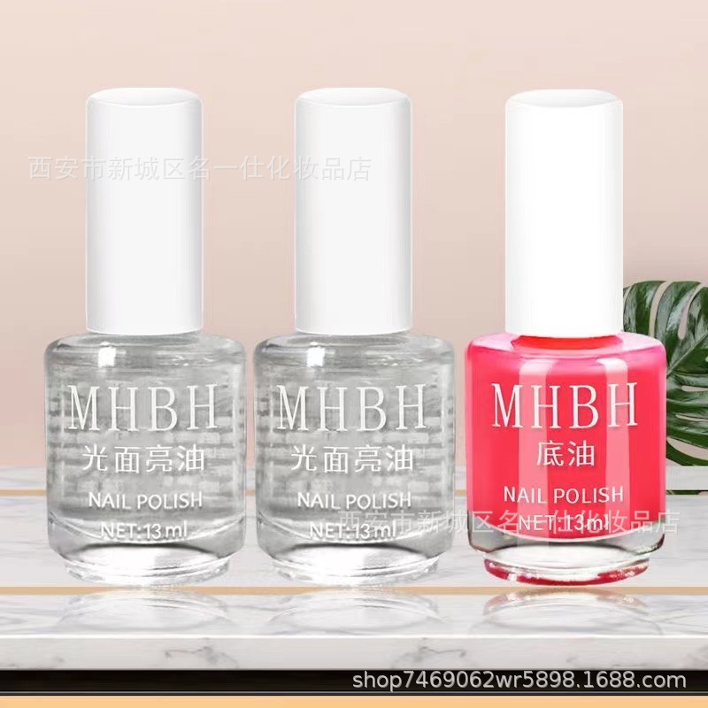 Cross-border Nail Polish Brightening Oil Quick-Drying Brightening Oil Sealing Layer Softening Nourishing Base Oil Brightening Oil Care Oil 13ml pic 18