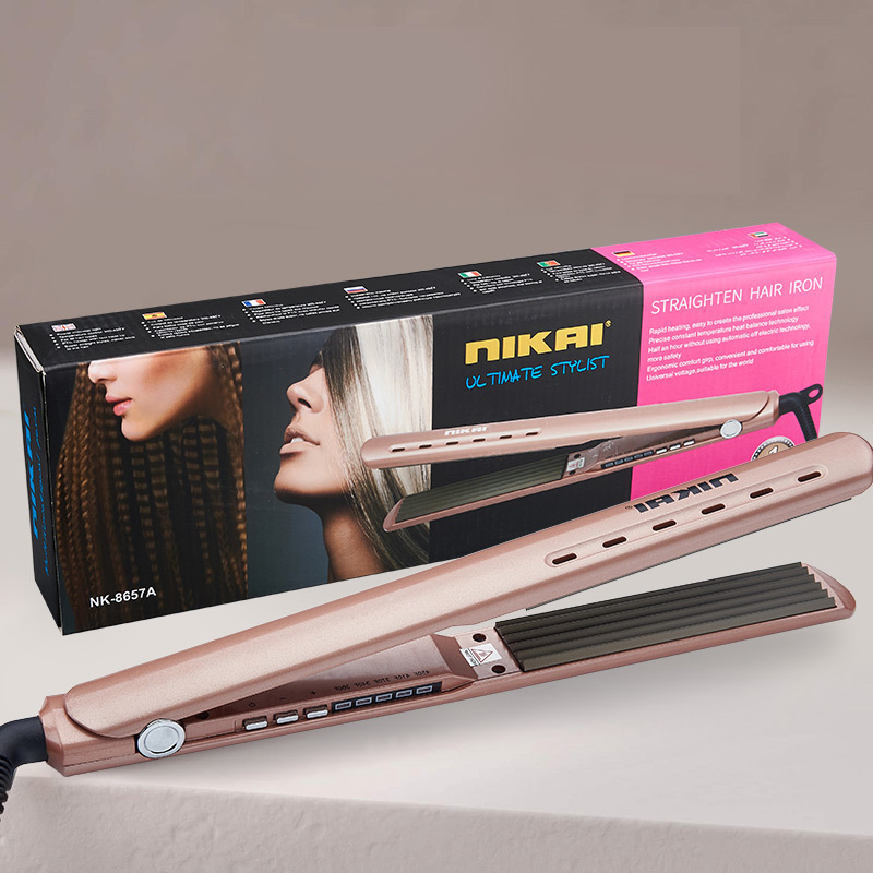 跨境玉米须烫发棒五档调温卷发棒不伤发家用蓬松玉米夹发棒烫发器NIKAI详情7