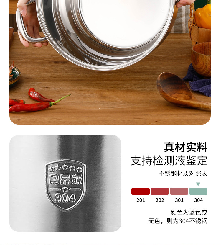 蒸锅家用304不锈钢加厚三层双层蒸馒头蒸笼大容量电磁炉煤气灶用详情10