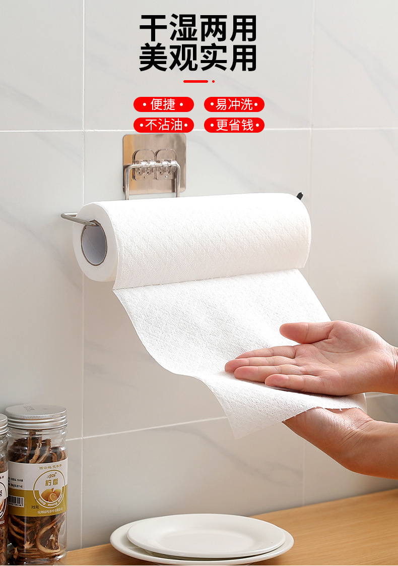 懒人抹布干湿两用厨房加厚去油洗碗布可水洗家用吸水一次性无纺布详情1