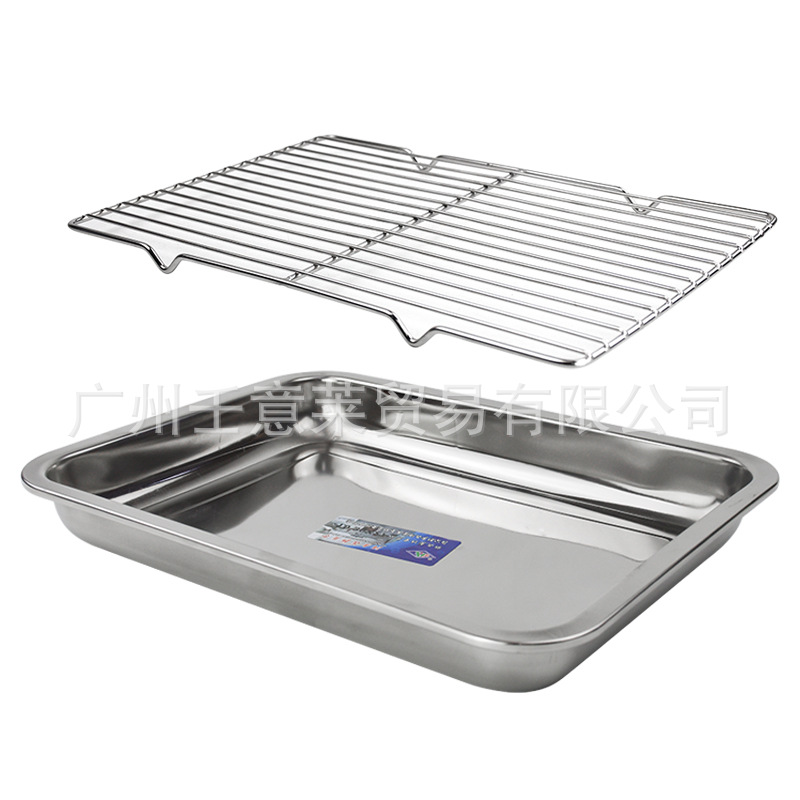 Wholesale 304 201 stainless steel water filter rack, bread cooling net, oil filter net rack, barbecue net with feet, oil separator net pic 23