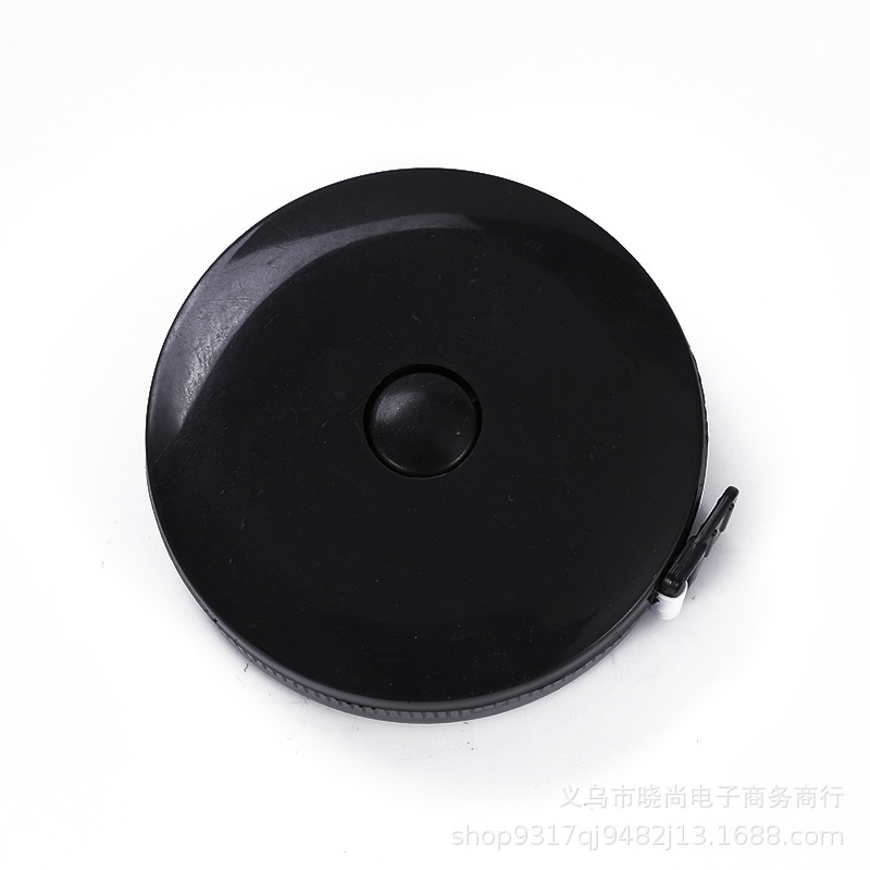 Black tape measure, clothing measuring tape, gift tape measure, mini tape measure, automatic telescopic plastic flexible tape measure, measuring small tools, stationery pic 6
