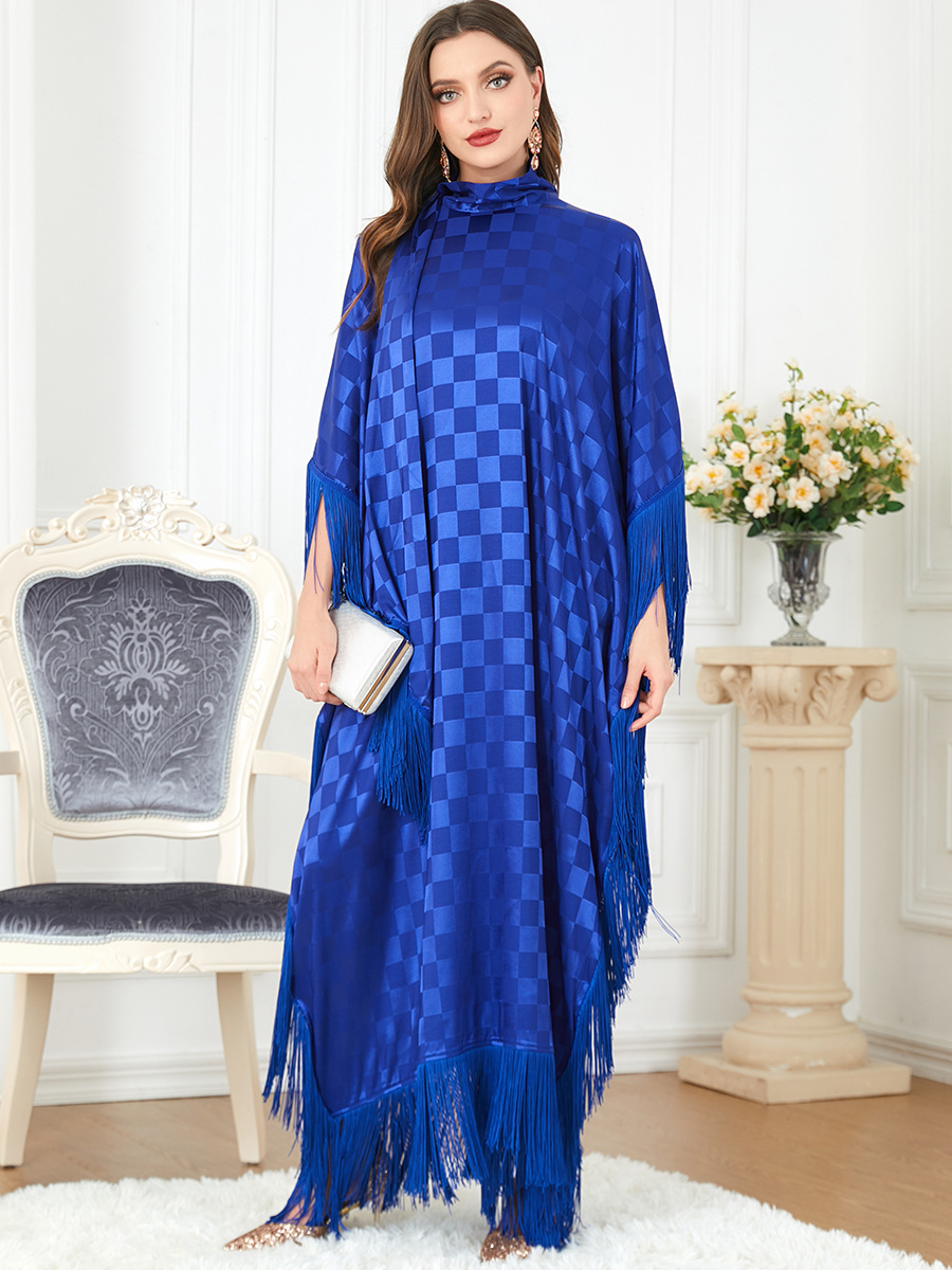 3294穆斯林衣服长袍跨境女装下游爆款中东长袖拼接蝙蝠袖连衣裙子详情14