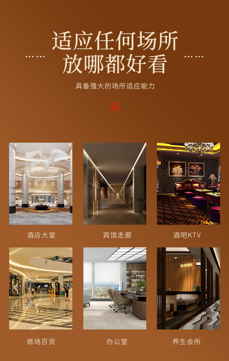 迎客松流水摆件  树脂工艺品 办公室装饰品 详情13