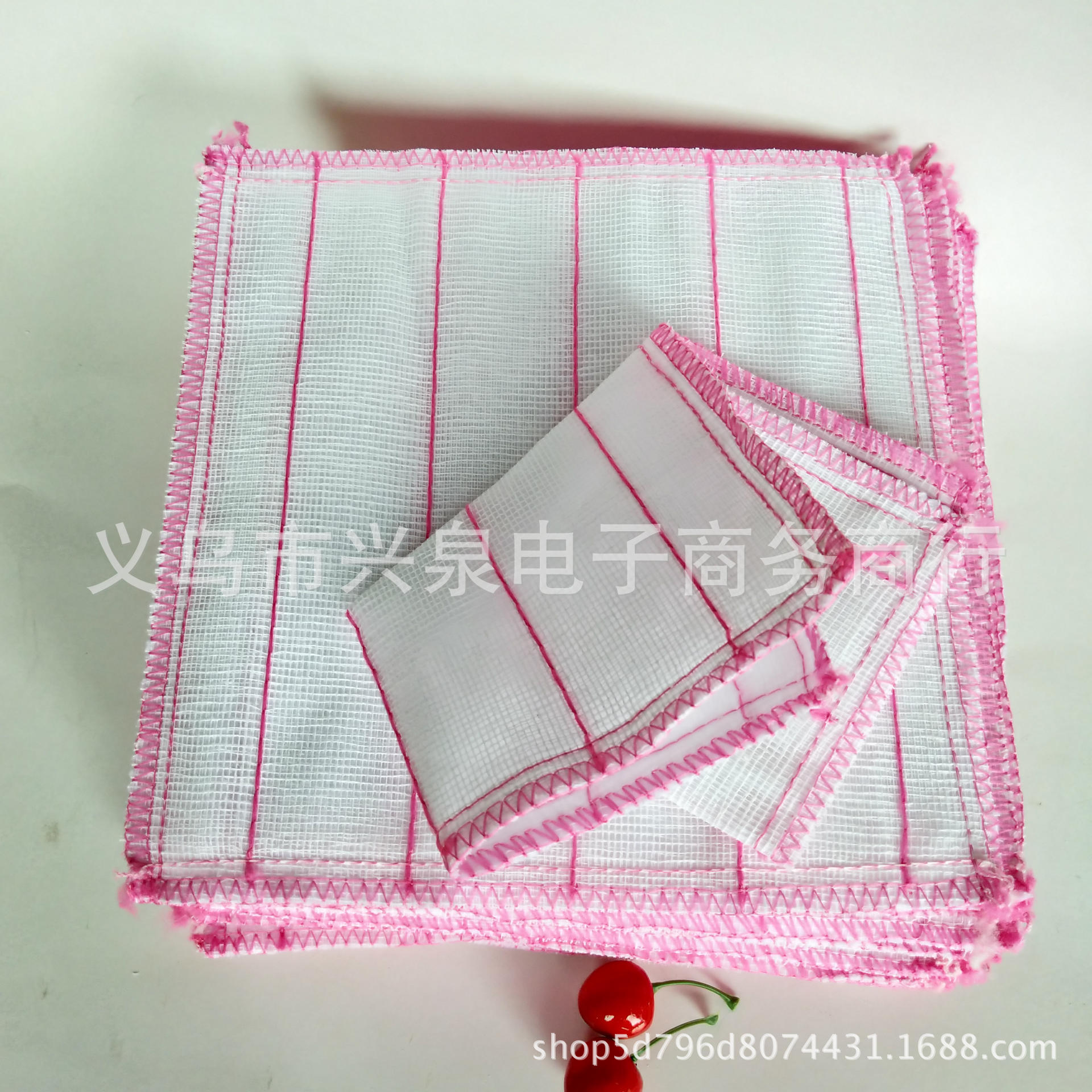 One yuan store 28*28 non-stick dishcloths, scouring pads, dishcloths, one yuan department store batch pic 4