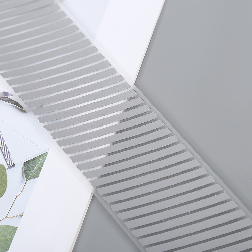 双面亮银反光条夜间服装警示条高亮反光条热帖膜反光布衣服详情5