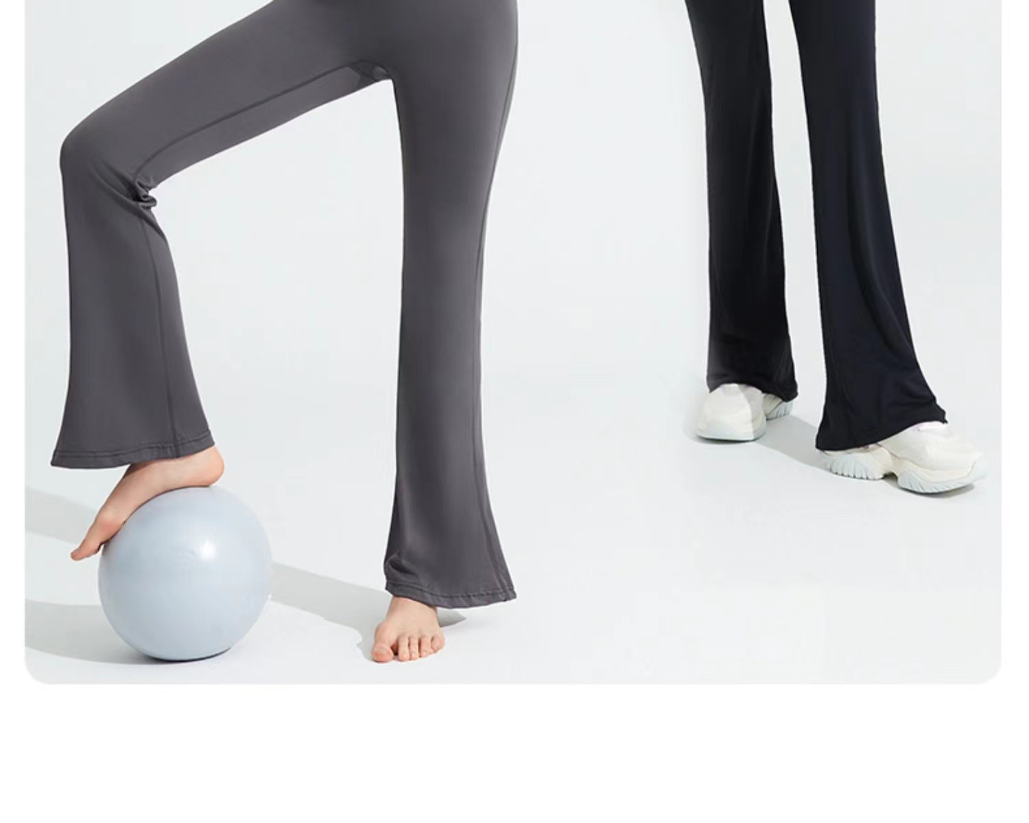 【新款】孕妇瑜伽喇叭裤春秋款外穿休闲高弹托腹显瘦鲨鱼裤孕妇裤详情4