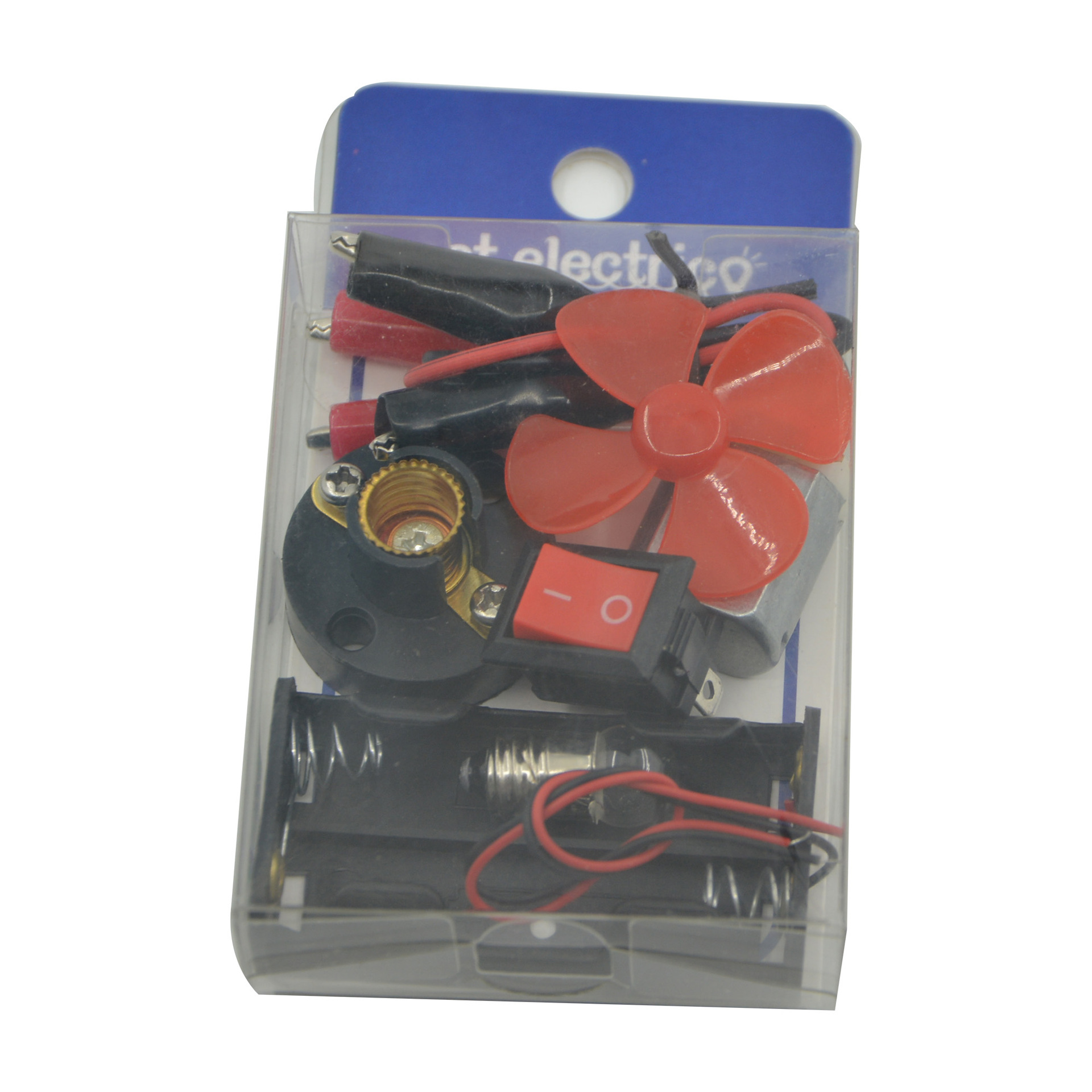 8-piece circuit set: Simple circuit experiment, scientific electrical equipment, introduction to series and parallel circuits, and electricity pic 11