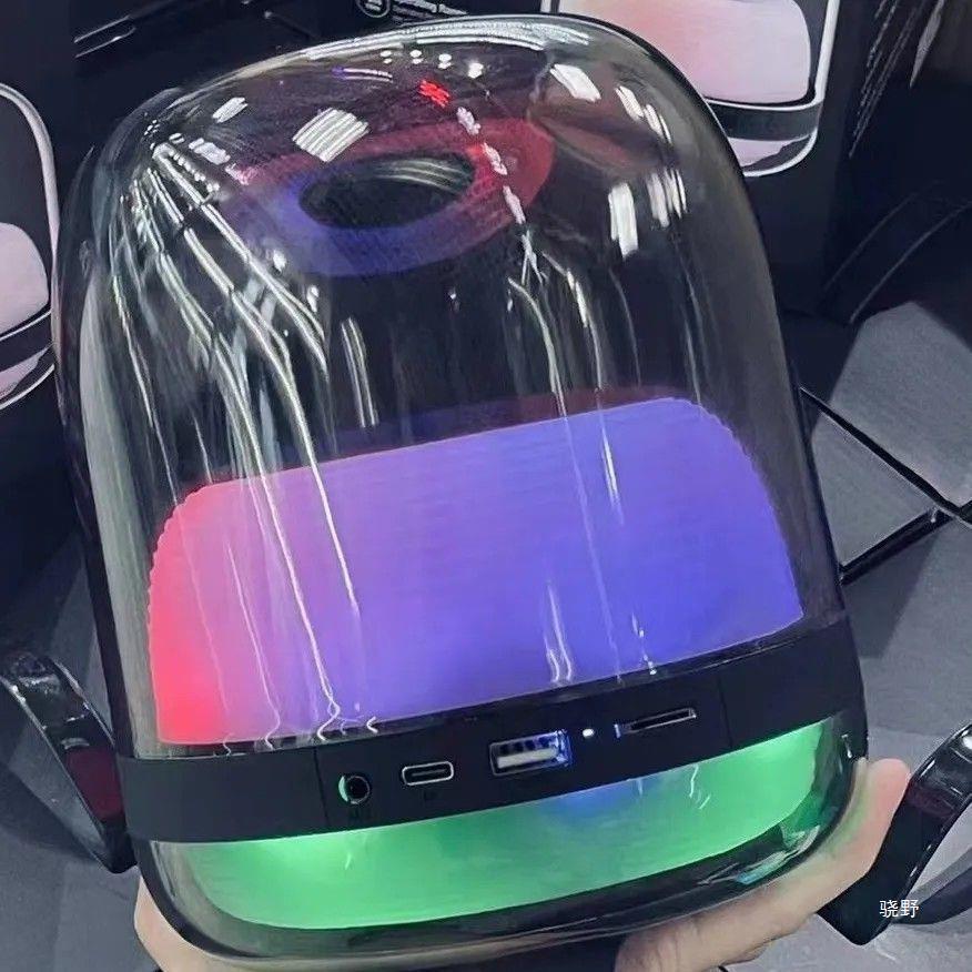 The 4th generation wireless Bluetooth ambient light subwoofer with dazzling color of the same model as the Manhakaton audio system in Huaqiangbei pic 10