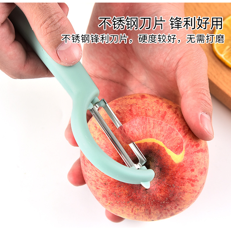 Wholesale of multi-functional melon peelers and stainless steel fruit and vegetable peelers in stock pic 9