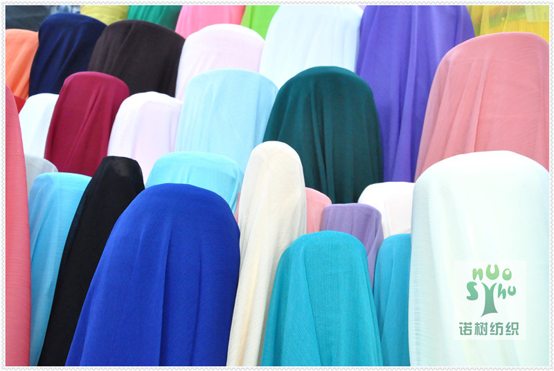 Wholesale of national trend polyester clothing fabric, skirts, headwear, hair accessories, toys, lining cloth, scarves, Hanfu, crinkled chiffon and crinkled fabric pic 11
