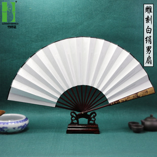 绢布竹质伴娘接亲折扇子女中国古风学生和风日式扇竹制品扇子批发详情19