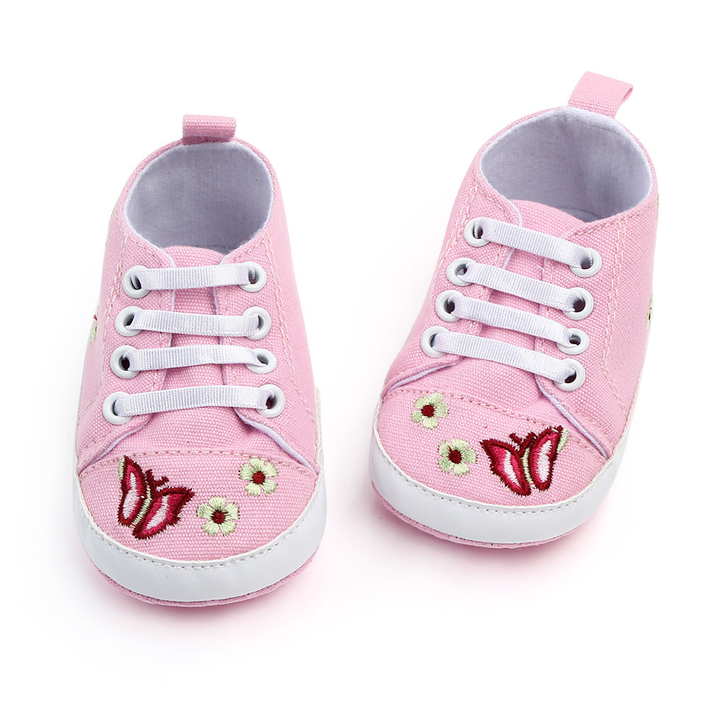 baby shoes Baby shoes Embroidered 0-1 year old baby soft-soled walking shoes Early education shoes 2228 pic 2