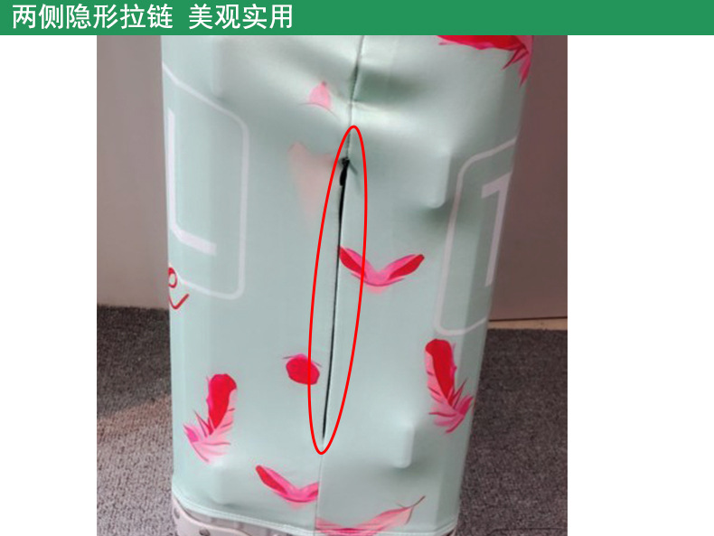 Factory direct sales of thickened and wear-resistant suitcase covers, strong printed elastic and wear-resistant luggage covers, one-piece consignment pic 27