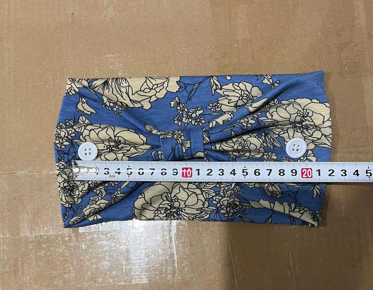 European and American solid-color elastic sports hair band, yoga hair band, anti-sweat and sweat-absorbing maca headband, waist wrap hair band for women pic 3