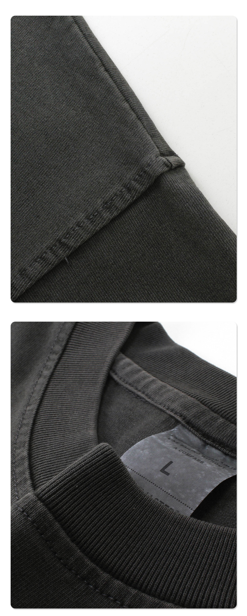 ARTIE男装|重磅250G复古水洗做旧短袖t恤男 宽松纯棉男士潮牌t恤详情81