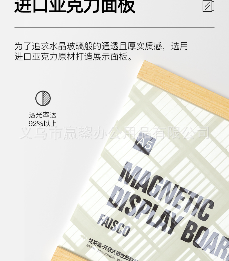 批发瑞普3190 相框支架欧式相框a4相框网格照片墙油画外框木框详情7