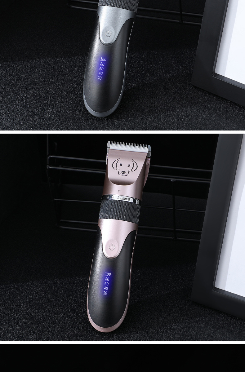 Cross-border pet hair clippers, hair removers, hair clippers, cat and dog cleaning products, rechargeable special hair trimming devices pic 33