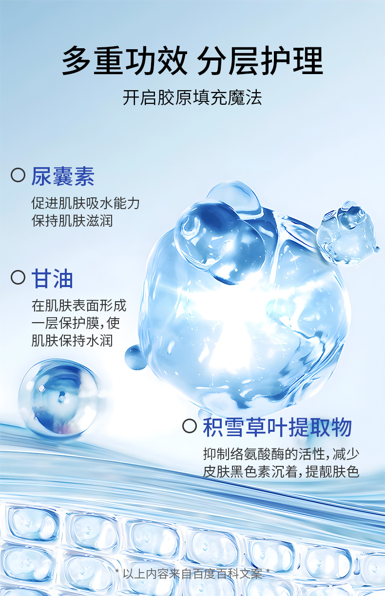 维C胶原蛋白面膜 白变透变色胶原蛋白面膜专供外贸详情11