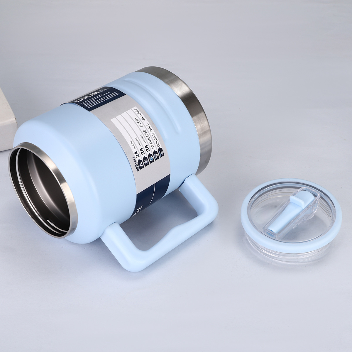 304不锈钢真空吸管保温杯大容量手柄吨吨桶户外便携双层运动水壶详情12