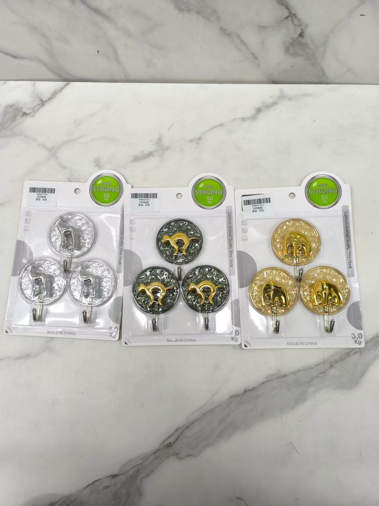新款免打孔挂钩超强力粘贴挂壁式墙上无痕厨房卫生间浴室通用粘钩详情4