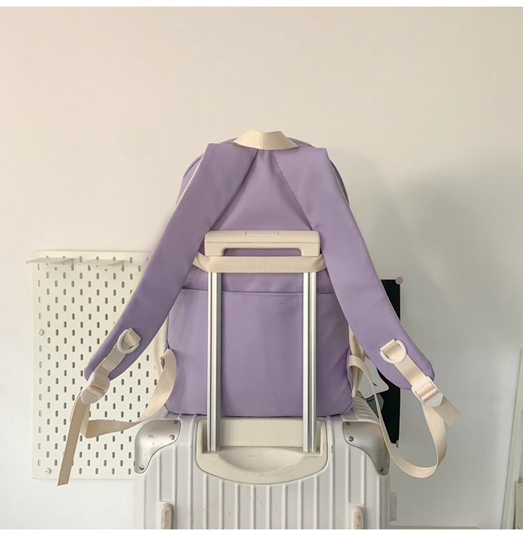 书包初中女生高中生小学生三到六年级大容量高颜值轻便软双肩背包详情35