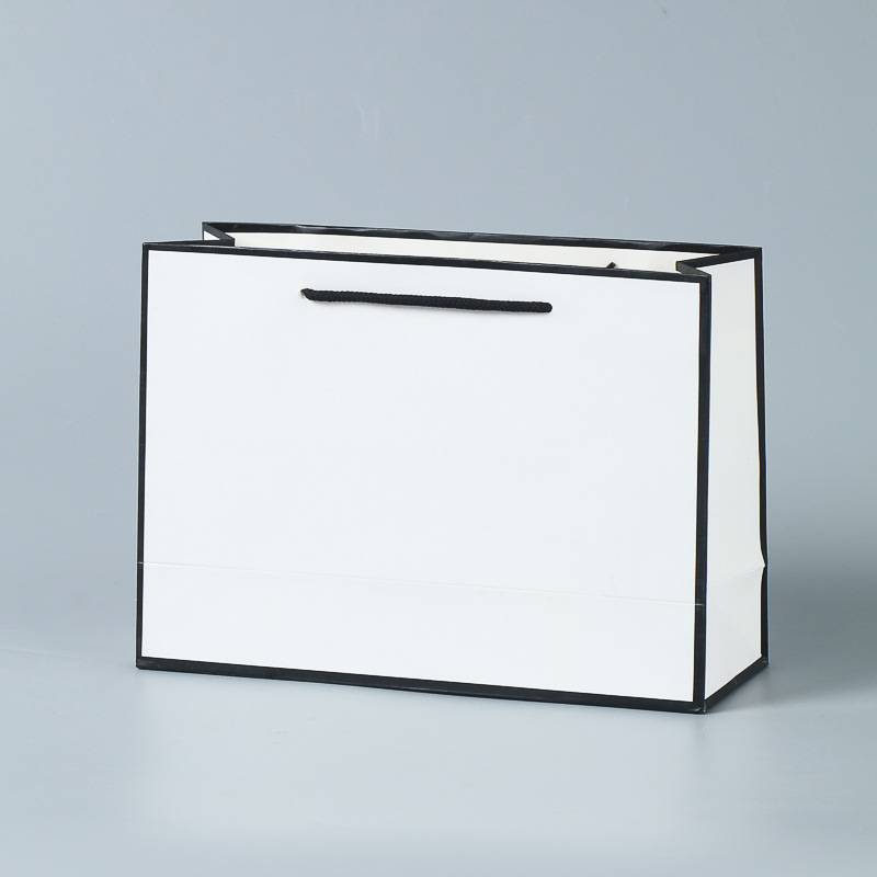 现货供应牛皮纸袋服装店手提袋茶叶眼镜店礼品袋美容化妆品饰品袋详情18