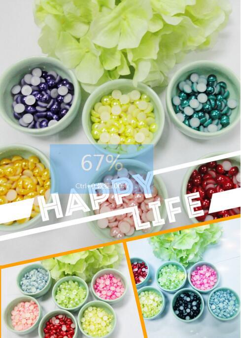 ABS material V137 striped beaded heart 10mm - 14mm is used for direct sales by various decorative accessories manufacturers pic 10