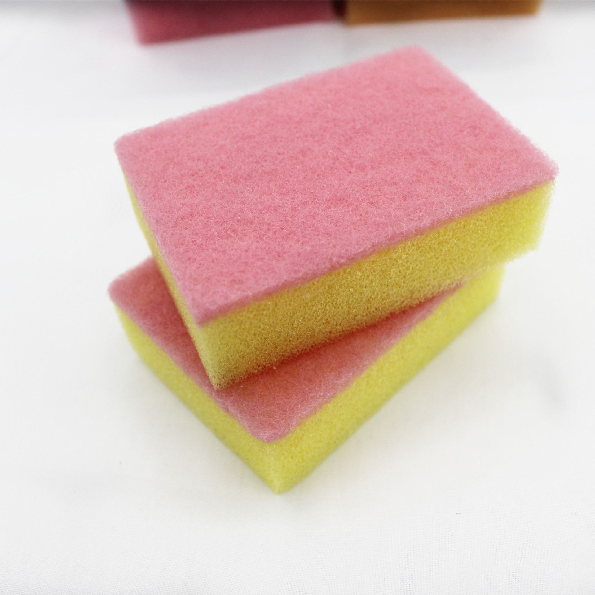 Yijingbai Li colored cleaning cloth and scouring pad set, Jingbai Li dishwashing liquid paired with powerful kitchen and home cleaning products pic 3