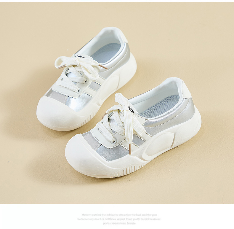 2024秋季小白鞋新款韩版ins女学生增高厚底运动板鞋休闲鞋KT2682详情16