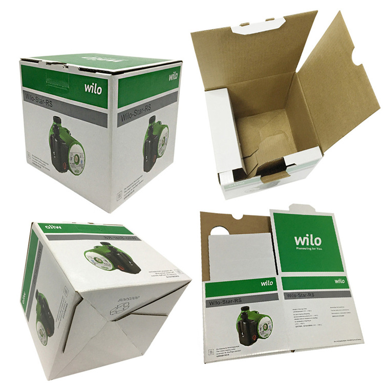 The manufacturer prints high-end 6-bottle wine boxes, mini wine boxes, beer boxes, foldable portable corrugated paper boxes pic 46