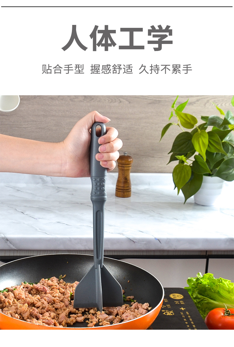 亚马逊手动搅拌切肉器厨房碎肉捣碎器绞肉机小工具Meat Chopper详情8