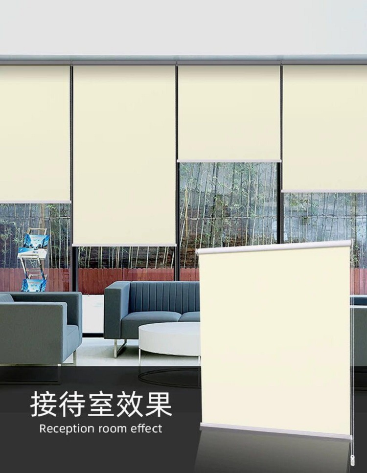 Wholesale light-blocking single-layer Venetian blinds for office, factory, conference room, office building projects, direct sales from the manufacturer of roller blinds pic 9