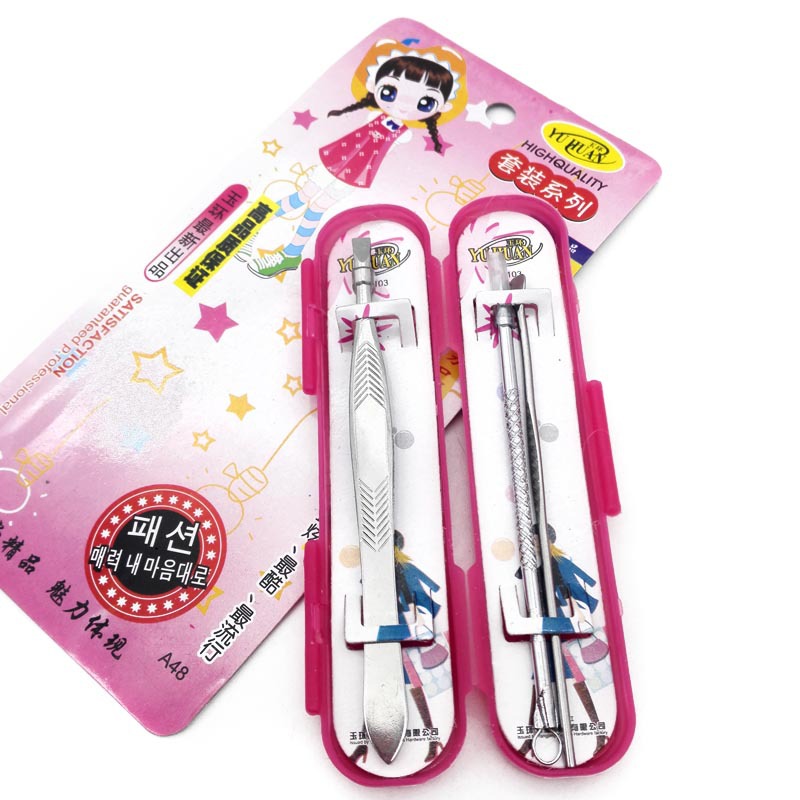 H1321 A48 Acne Needle Three-piece Set Acne Needle Tools and supplies wholesale in Yiwu for 2 yuan pic 3