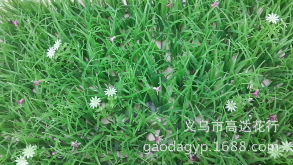 Plastic lawn, little star, little purple flower, water plant, plastic water plant, artificial money lawn, eucalyptus lawn pic 6
