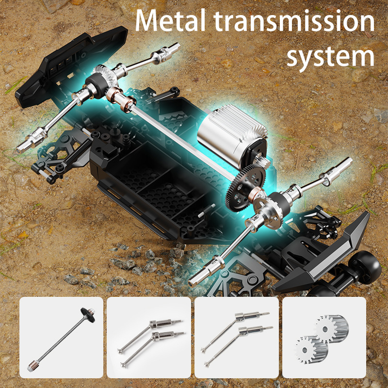 跨境新品 1：18 无刷遥控 高速车 2.4G全比例 越野玩具车  rc car详情8