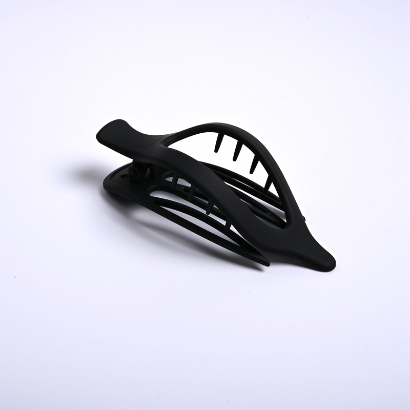 Large oval duckbill hairpin, matte scratch-off hairpin, high-end hairpin, shark clip at the back of the head, straight hairpin accessory pic 19