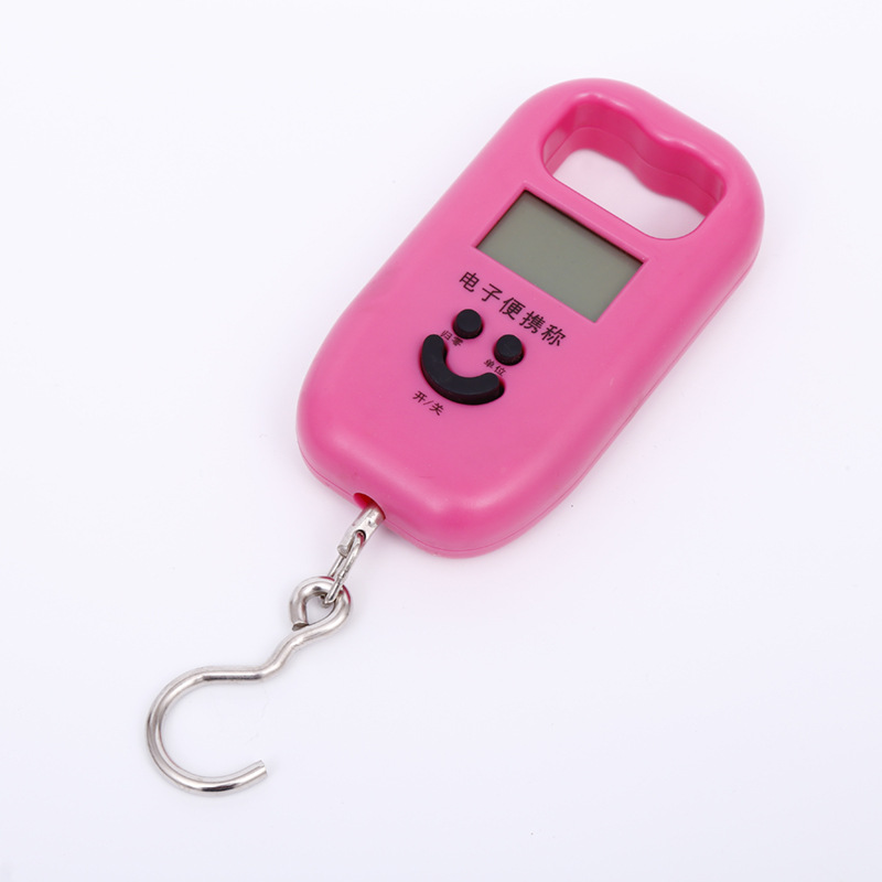2020 new model small electronic scale, household luggage scale, express delivery scale, hook scale, portable electronic scale, drop shipping pic 6