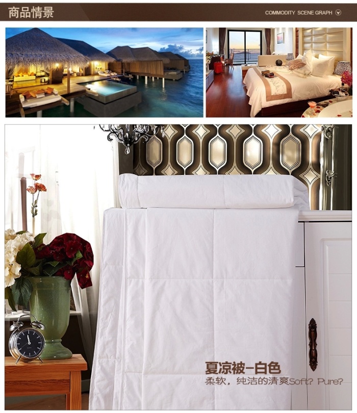 Luxury Hotel supplies air conditioning quilts, summer cooling quilts and pure cotton summer quilts pic 22