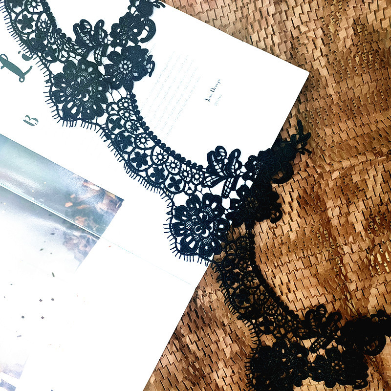 Factory direct sales of lace-trimmed romantic pajamas, milk silk water-soluble barcode best-selling hollowed-out underwear and clothing accessories pic 11