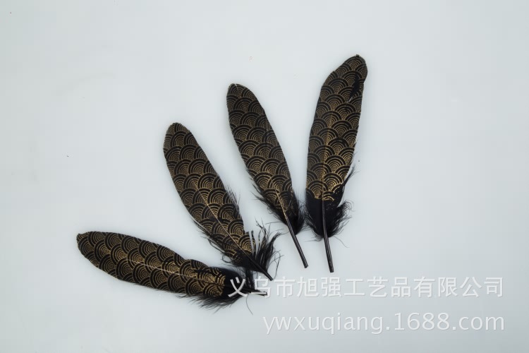 厂家直销 diy硬大飘羽毛 天使翅膀羽毛 耳环项链配饰装饰羽毛详情15