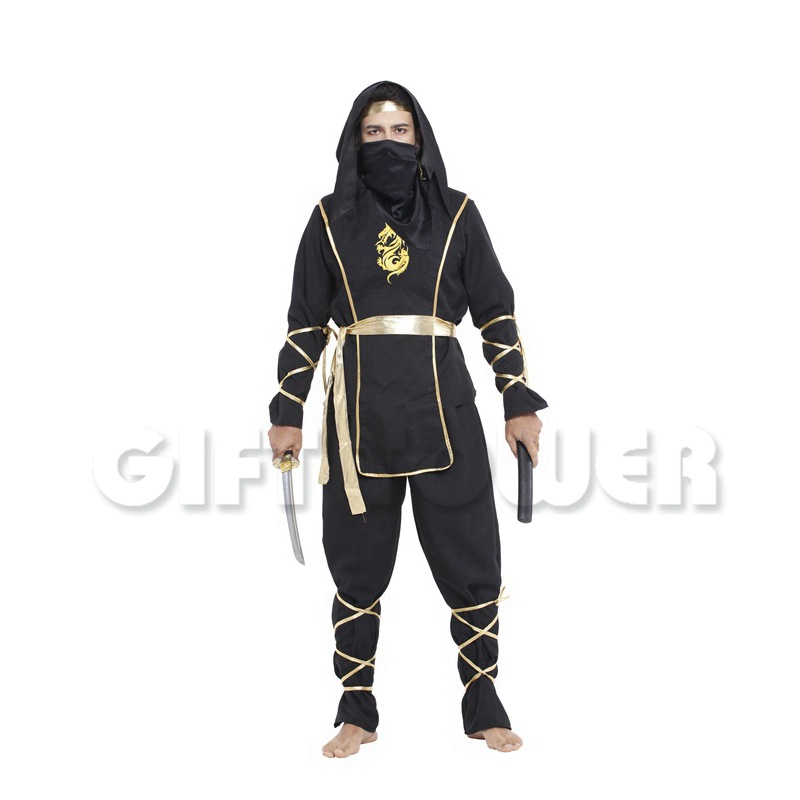 ملابس النينجا للعروض المسرحية، ملابس النينجا لحانة الراشدين M-0096. pic 3