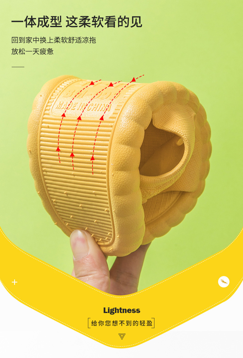 可爱小熊凉拖鞋男夏天浴室外穿情侣防滑托鞋酒店洗澡女居家用拖鞋详情16