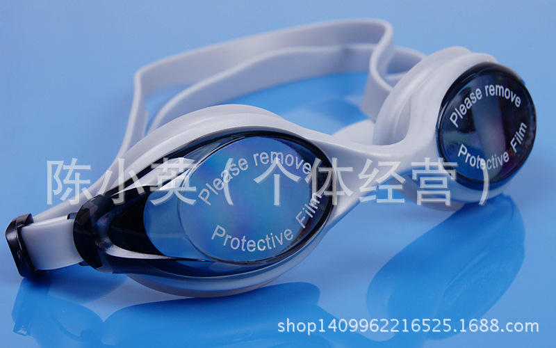 Factory direct supply of high-definition swimming goggles, flat swimming goggles, anti-fog and waterproof swimming goggles for both men and women pic 15