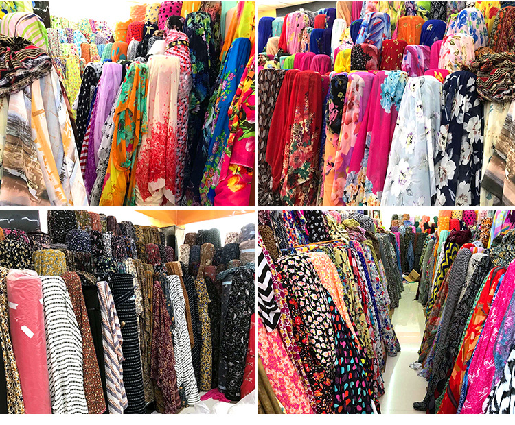 Factory direct sales of 75d pearl chiffon fabric for shirts, fashion dresses and solid-color chiffon fabric pic 19