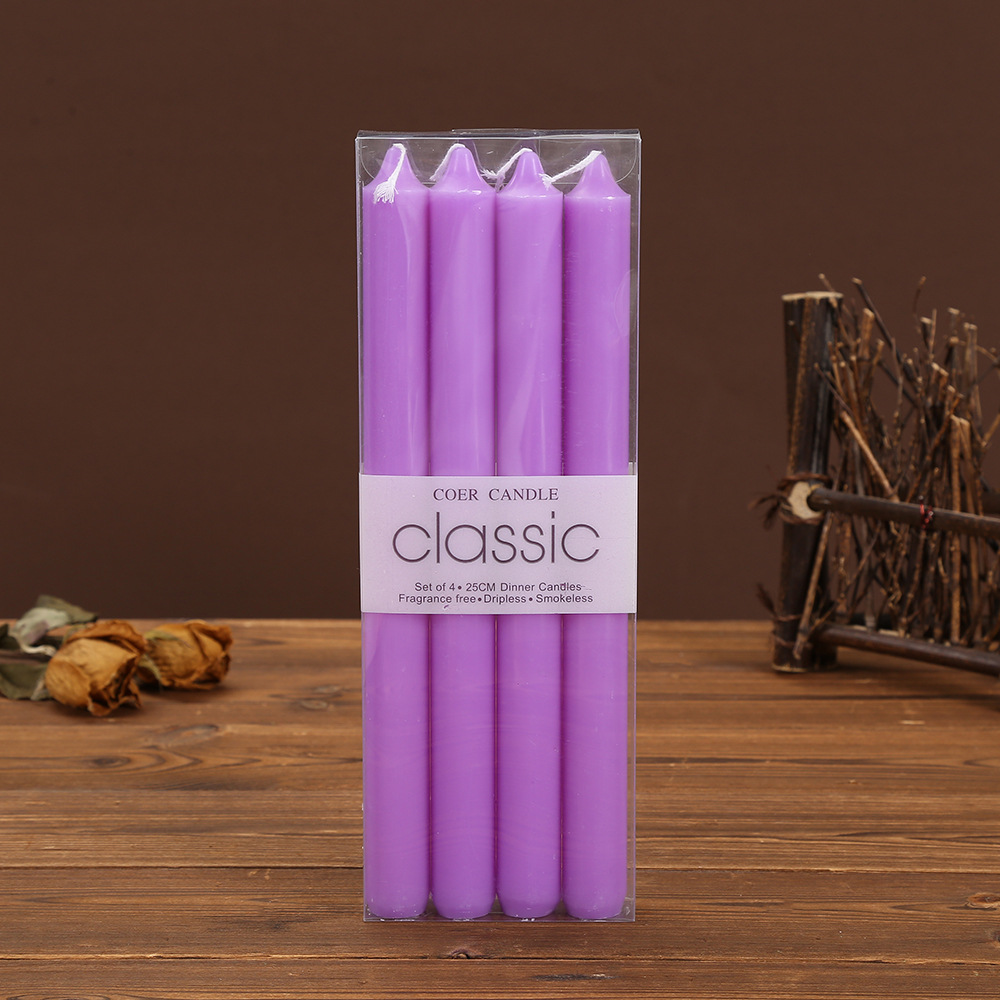 欧式无烟杆蜡 西餐厅婚庆长杆蜡烛 浪漫烛光晚餐装饰品烛台蜡烛详情3