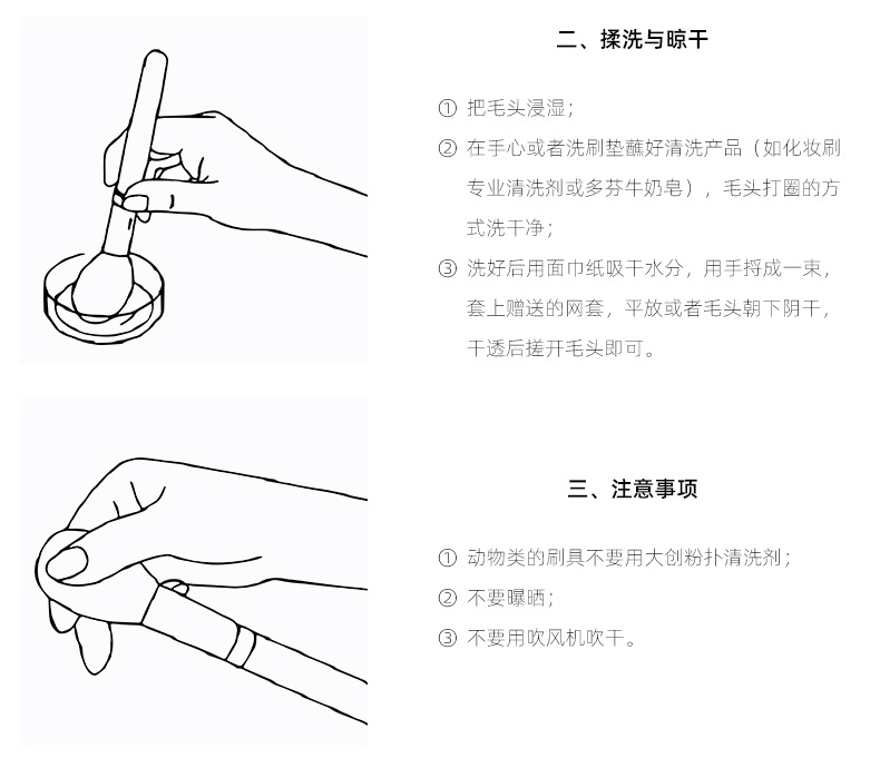 Cross-border manufacturer nail art dust brush cleaning loose brush, mushroom head Internet celebrity setting makeup brush tools wholesale shanilak pic 8