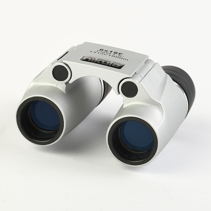 Wholesale of Likeda autofocus portable binoculars, silver metal outdoor binoculars, high-power high-definition telephoto lenses pic 4