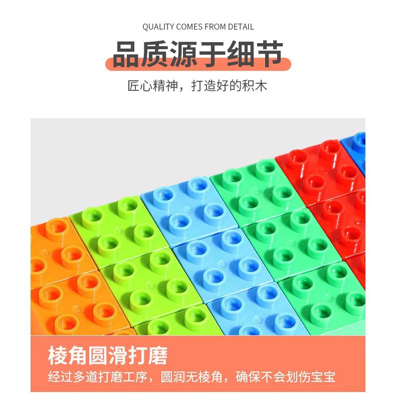 兼容乐高大颗粒积木别墅城堡拼装积木益智玩具儿童3--6岁男孩女孩详情9